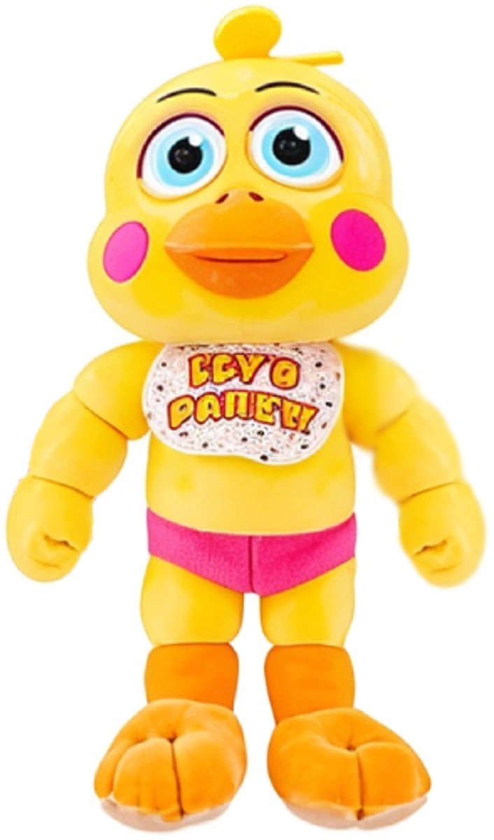 Chica – Five Nights at Freddy’s Pluche Knuffel 20 cm - Speelgoed Knuffels voor Kinderen Jongens Meisjes